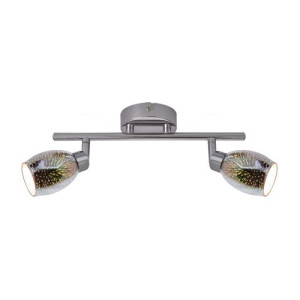 Lampa regulowana listwa chromowana ETNA efekt 3D G9 2I 03260 IDEUS