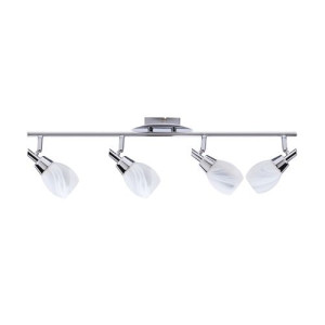 Lampa ścienno-sufitowa poczwórna chrom 4x40W 4x590lm KEMER-4 HL718 00557 ID