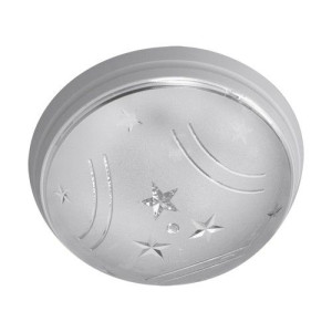 Biała plafoniera sufitowa UFO STAR 02223 IDEUS
