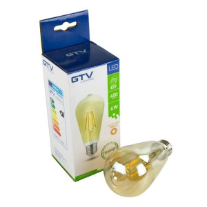 Żarówka dekoracyjna LED vintage E27 LD-ST64FV4-30 4W 400lm 360° 3000K Energ