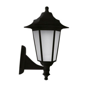 Czarna lampa do ogrodu w stylu angielskim BEGONYA2 03081 IDEUS