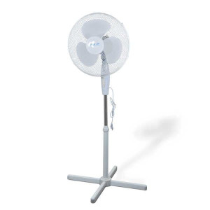 Wentylator stojący podłogowy biały 40cm 40W 302199 FF-40W2 STP POLUX
