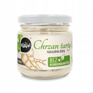 Chrzan tarty- naturalnie dobry 200g - A to dobre