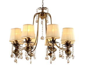 Szykowna lampa wisząca - regulowana wysokość 8X40W E14 ADONIS 38-13873 Cand