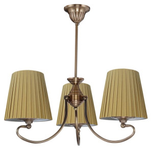 Patynowa lampa sufitowa trzyramienna 3X60W E27 MOZART 33-33970 Candellux