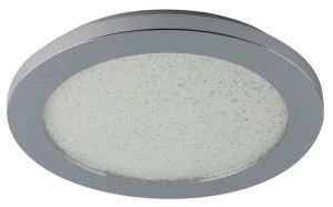 Plafon łazienkowy IP44 ze srebrną obwódką 3moce LED 12W 3000K 10-67401 Cand