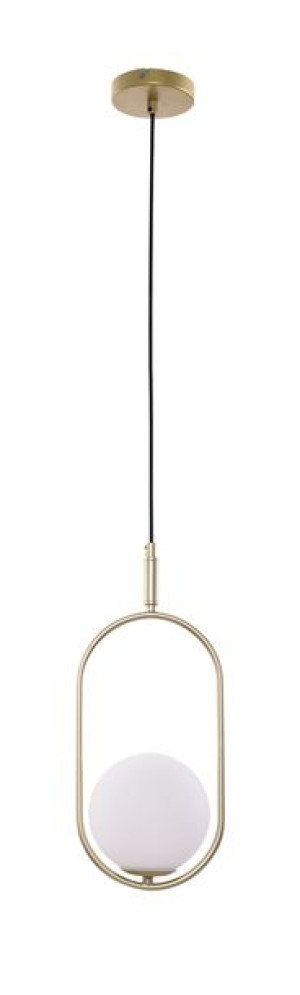 Nowoczesna lampa wisząca mosiężna 1xG9 CORDEL 31-73457 CANDELLUX