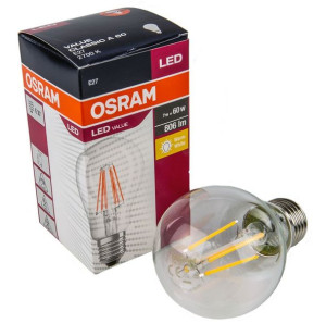 Żarówka led z filamentami z gwintem E27 7W-60W 806lm ciepła 2700K Value Cla