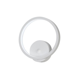 Kinkiet biały z okrągłym LED-em 12W 4000K VERTIGO ML174 EKO-LIGHT