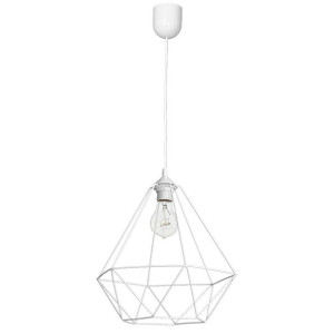 Delikatna lampa wisząca o ażurowym kloszu 1xE27 BASKET MLP7212 EKO-LIGHT
