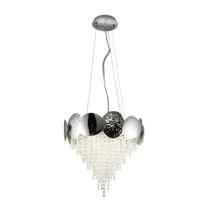 Efektowna lampa wisząca z kryształkami 8xGU10 LORD ML5730 EKO-LIGHT
