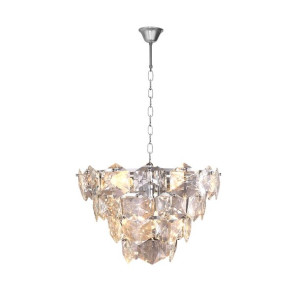 Chromowe oświetlenie z kryształkami 6xE14 DIANA ML5985 EKO-LIGHT