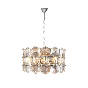 Żyrandol chromowy z kryształami 6xE14 AUSTIN ML5989 EKO-LIGHT