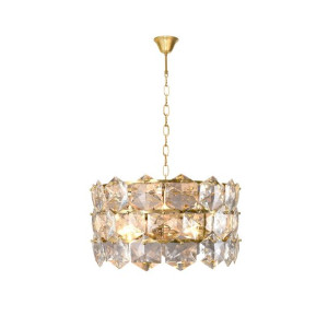 Efektowny żyrandol złoty 6xE14 AUSTIN GOLD ML5990 EKO-LIGHT