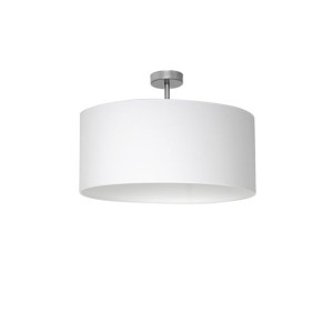 Biała lampa sufitowa metal + tkanina 1xE27 CASINO ML6373 EKO-LIGHT