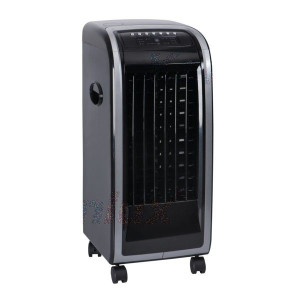 Przenośny klimatyzer z funkcją jonizacji+pilot 80W czarny KLIMER ACL-B 2591