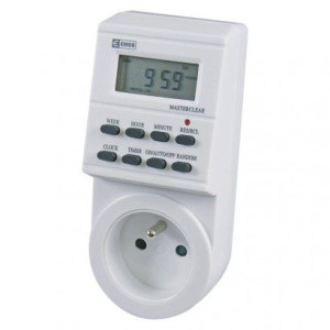 Cyfrowy programator czasowy 8 programów IP20 TS-EF1 EMOS P5501
