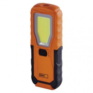 Latarka warsztatowa led na baterie 4xAA czarno-pomarańczowa 360lm P4110 EMO