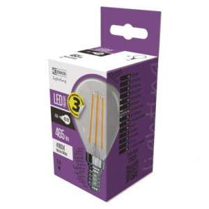Żarówka ledowa filament kulka 4W E14 4000K 465lm EMOS Z74231
