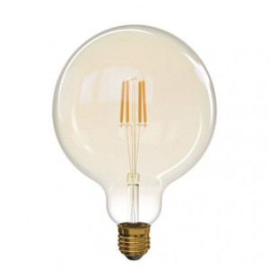 Duża ozdobna żarówka LED Vintage G125 4W E27 ciepła biel EMOS Z74303