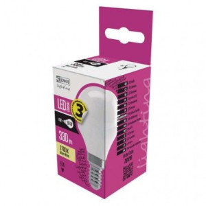 Żarówka LED mleczna kulka 4.1W-32W 350lm E14 ciepła 3 lata EMOS ZQ1210