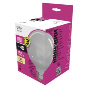 Żarówka LED duża kulka mleczna 15,3W-100W E27 ciepła 1521lm 3 lata EMOS ZQ2