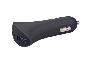 Czarny zasilacz samochodowy USB SMART 2,1A (10,5W) V0212 EMOS