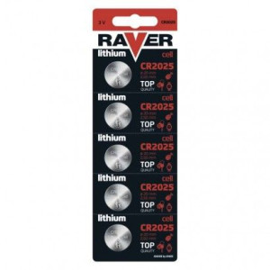 B7325 Bateria guzikowa litowa 3V 150mAh CR2025 blister 5 sztuk EMOS