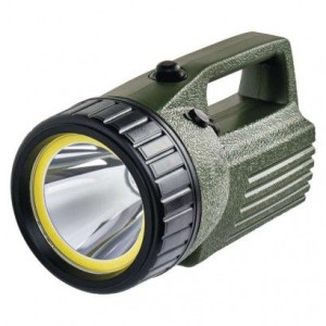 Zielona latarka ładowalna szperacz LED 10W + COB 240 lm 4000mAh EMOS P2308