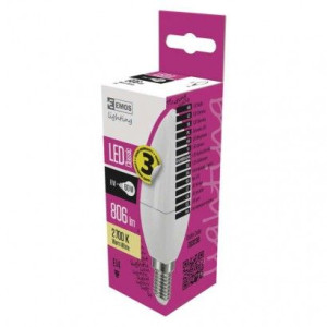 Ciepła żarówka led świeczka E14 7,3W-60W 806lm Classic ZQ3230 EMOS