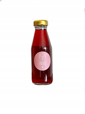 SYROP Z PŁATKÓW RÓŻY-naturalny sok różany HANDMADE