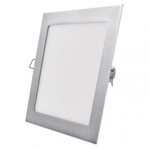 Srebrny panel LED wpuszczany kwadratowy 18W IP20 4000K ZD2142 EMOS