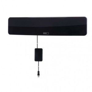 Antena pokojowa czarna ze wzmacniaczem EM-HDC3 DVB-T2 LTE/4G J0675 EMOS
