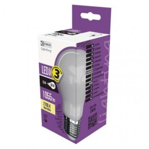 Żarówka LED A60 7,6W-75W 1050lm E27 ciepła biel 3 lata gw. EMOS Z74276