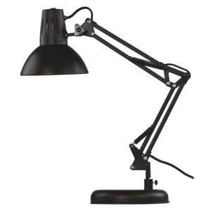 Lampka kreślarska czarna zginana E27 46 cm DUSTIN Z7612B EMOS