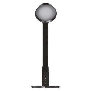 Czarne oświetlenie biurkowe z wejściem USB LED 8W 3000K/4000K/6000K SIMON Z