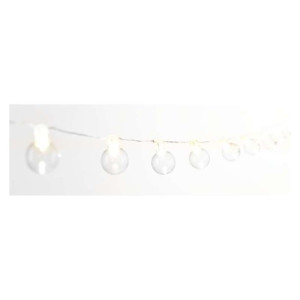 Lampki choinkowe w kształcie żarówek 16xLED, 225cm, 3xAA, ciepła biel, IP20