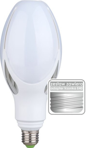 Żarówka LED do latarni o podwyższonej mocy Intensive zimna E27-E40 45W 6000