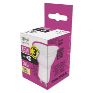 Żarówka LED MR16 3,8W-30W GU10 ciepła biel 320lm 3 lata gwarancji EMOS ZQ83