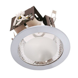 Oprawa typu downlight w kolorze białym E27 2xmax.20W HL614 00776 IDEUS-STRU