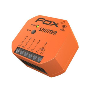 Sterownik roletowy dopuszkowy 230V WI-FI FOX SHUTTER do 320W WI-STR1S2-P F&