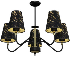 Pięcioramienna lampa wisząca 5xE27 HERMES MLP7282 EKO-LIGHT