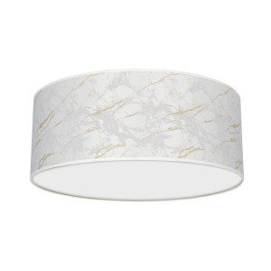 Lampa sufitowa biało - złota Ø400mm 2xE27 SENSO White/Gold MLP7306 EKO-LIGH
