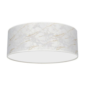Biała lampa sufitowa okrągła Ø50cm 3xE27 SENSO White/Gold MLP7307 EKO-LIGHT