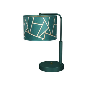 Lampka nocna butelkowa zieleń + złoty 1xE27 ZIGGY GREEN MLP7581 EKO-LIGHT