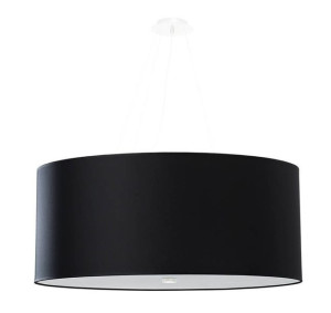 Czarny żyrandol Otto 70 SL.0790 Sollux lighting