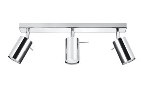 Listwa oświetleniowa chromowane tuby 3xGU10 RING SL.0729 SOLLUX