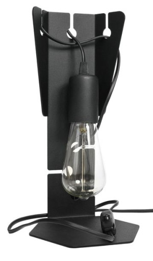 Loftowa lampa biurkowa  E27 ARBY czarna SL.0880 SOLLUX