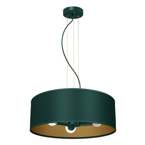 Wisząca lampa zielona okrągła 3xE27 VERDE MLP7879 EKO-LIGHT