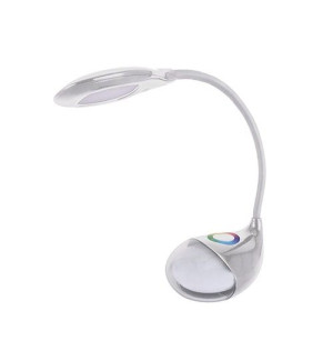 Lampka biurkowa led w kolorze białym max.6W z regulacją jasności 4000K BOA
